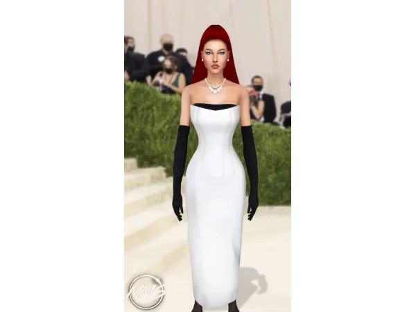 Alpha GIGI HADID 2021 MET GALA by Makemysims - The Sims 4 Custom Content