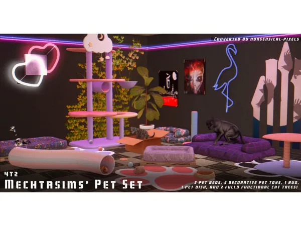 mechtasims pets set - The Sims 2 Custom Content