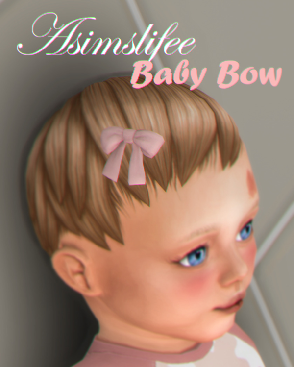 Maxis Match Baby Bow by simsfinds - The Sims 4 Custom Content