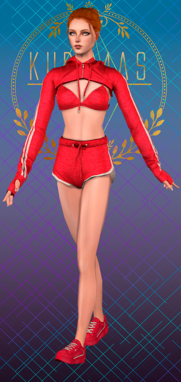 Kurimas4t2 SugarOutfit by simsfinds - The Sims 2 Custom Content