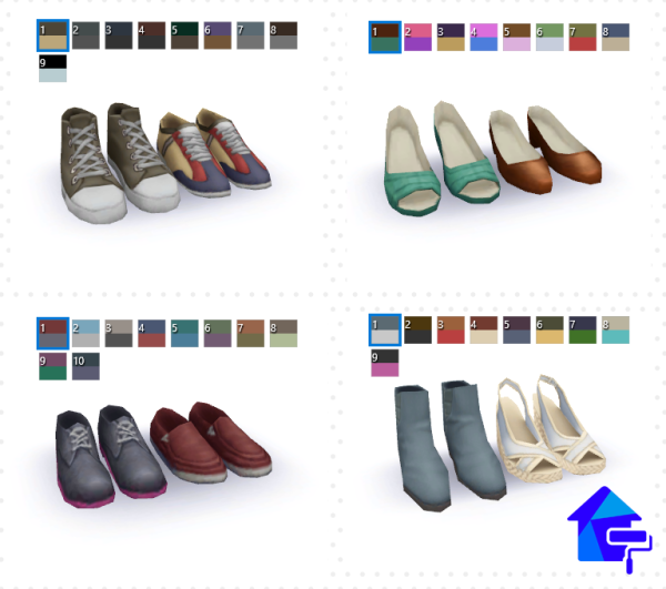 Maxis Match No Shoes Allowed Footwear by simsfinds - The Sims 4 Custom Content