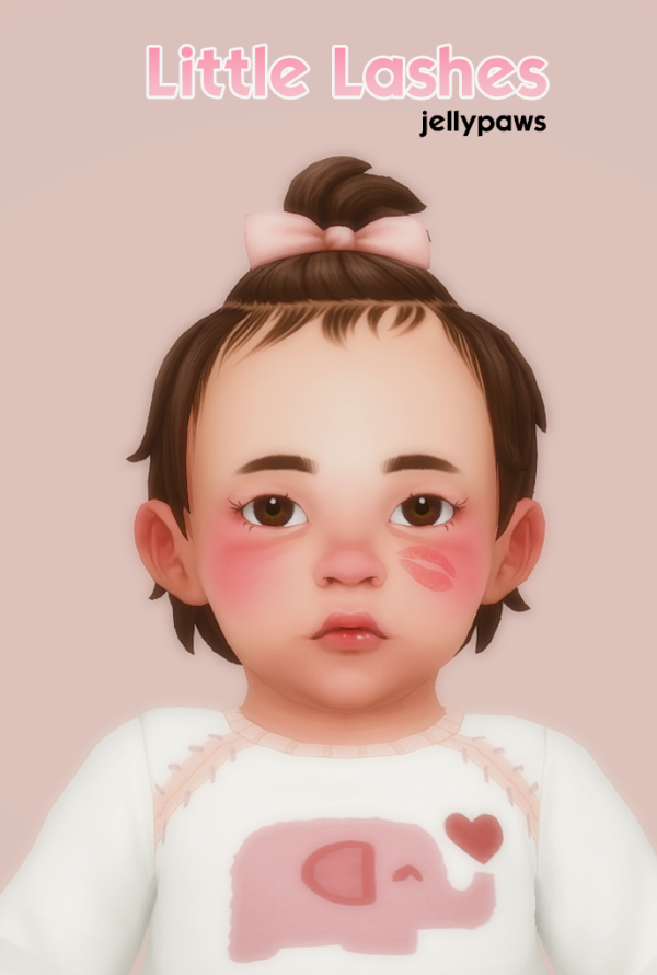Mix Little Lashes by simsfinds - The Sims 4 Custom Content
