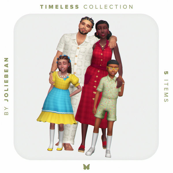 Maxis Match Timeless Set by simsfinds - The Sims 4 Custom Content