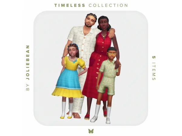 Maxis Match Timeless Set by Joliebean by Joliebean - The Sims 4 Custom Content