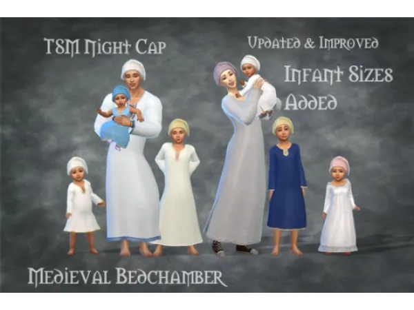 Maxis Match TSM Night Cap for All Ages - The Sims 4 Custom Content