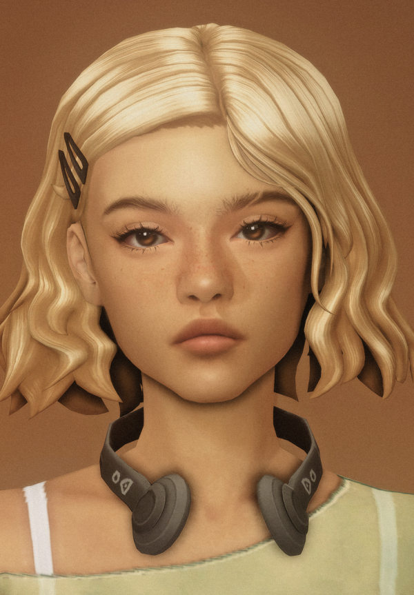 Maxis Match camille hair by simsfinds - The Sims 4 Custom Content
