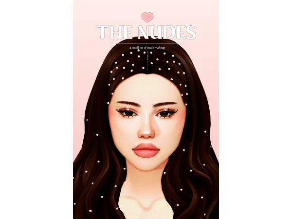 Maxis Match the nudes a small set of nude makeup by Lady Simmer - The Sims 4 Custom Content