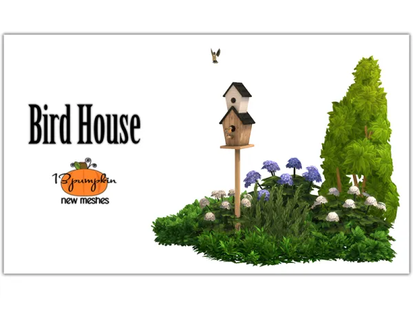 Mix Bird House - The Sims 4 Custom Content