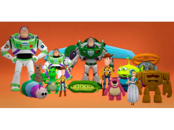 Mix I have a surprise for you todayToy Story by simsfinds - The Sims 4 Custom Content