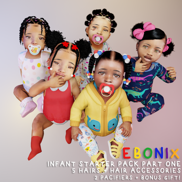 Alpha 550262620156926 Infant Starter Pack Part One 550262620156926 by simsfinds - The Sims 4 Custom Content