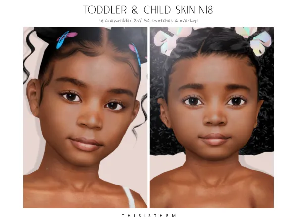 Toddler & Child Skins & Sims by ThisIsThem