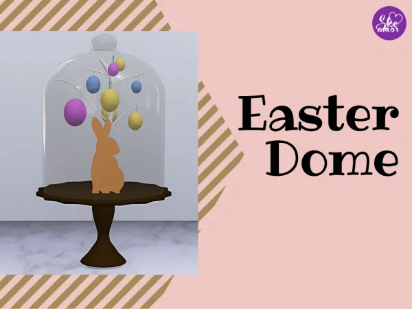 Mix Easter Dome - The Sims 4 Custom Content