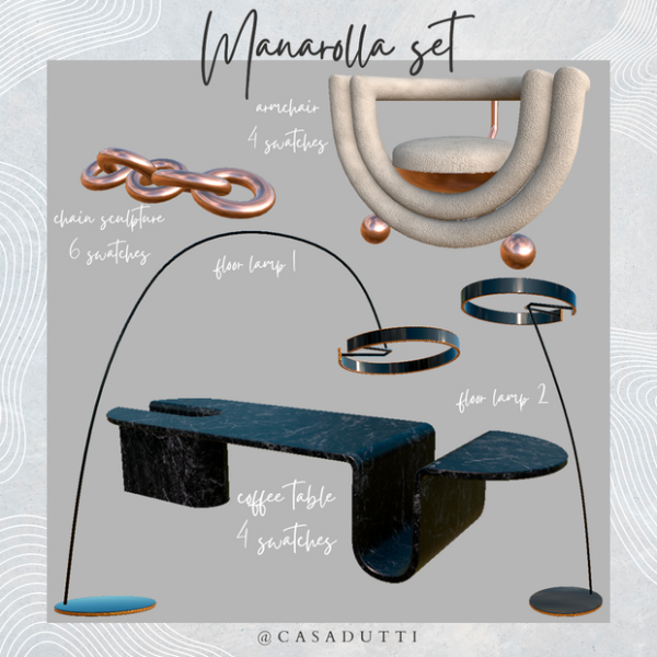 Alpha Manarolla set by casadutti - The Sims 4 Custom Content