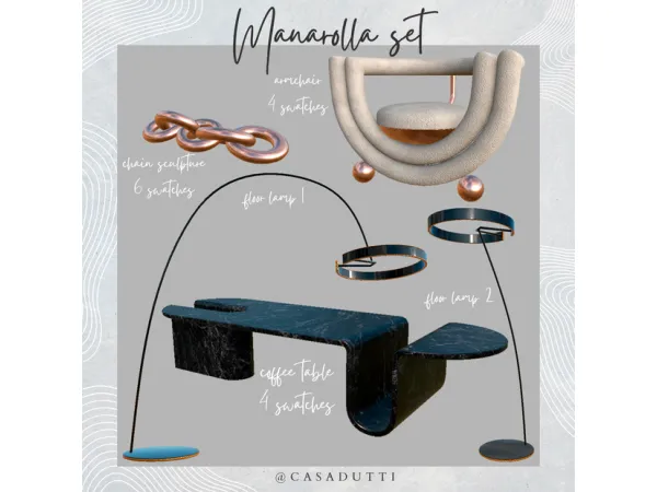 Alpha Manarolla set by casadutti - The Sims 4 Custom Content