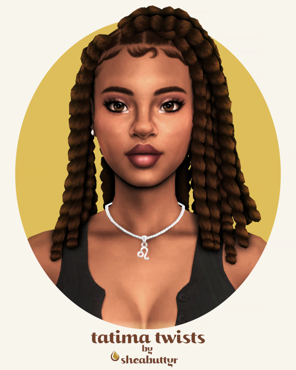 Maxis Match tatima twists by simsfinds - The Sims 4 Custom Content