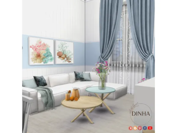 Alpha BEACH APARTMENT - The Sims 4 Custom Content