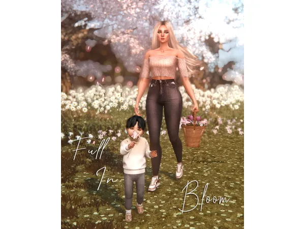 ParisSimmer x Simmireen collab - Full in Bloom