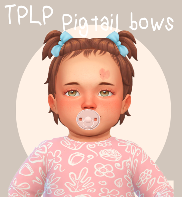 Maxis Match TPLP Little Pigtails by simsfinds - The Sims 4 Custom Content