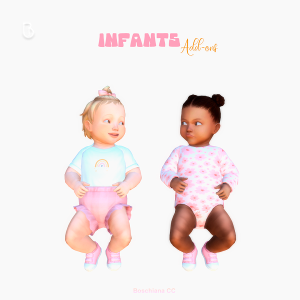Maxis Match INFANTS ADD ONS by simsfinds - The Sims 4 Custom Content