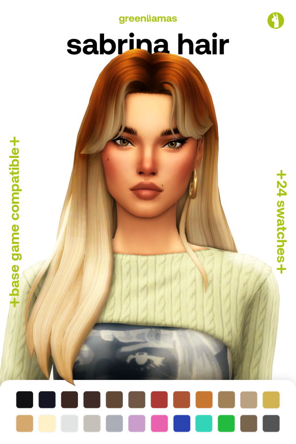Maxis Match sabrina hair by simsfinds - The Sims 4 Custom Content