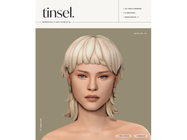 TINSEL SKIN OVERLAY - INFANT UPDATE