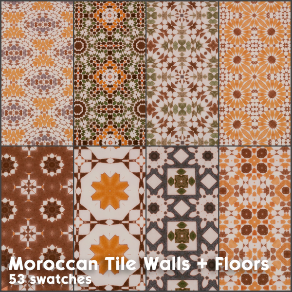 Mix Lots of Walls and Floors by simsfinds - The Sims 4 Custom Content
