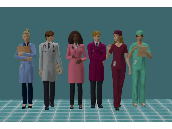 4to2 REIGNINGSIMS Re Vamped Hospital Deco Sims - The Sims 2 Custom Content