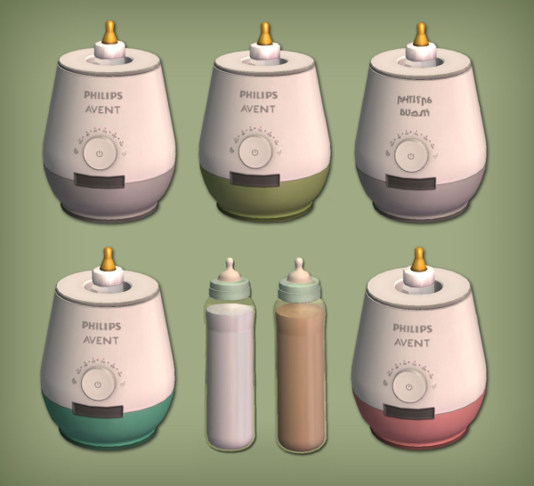 Functional Milk Bottle Warmer for by simsfinds - The Sims 2 Custom Content