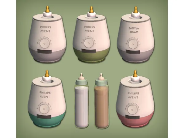 Functional Milk Bottle Warmer for - The Sims 2 Custom Content