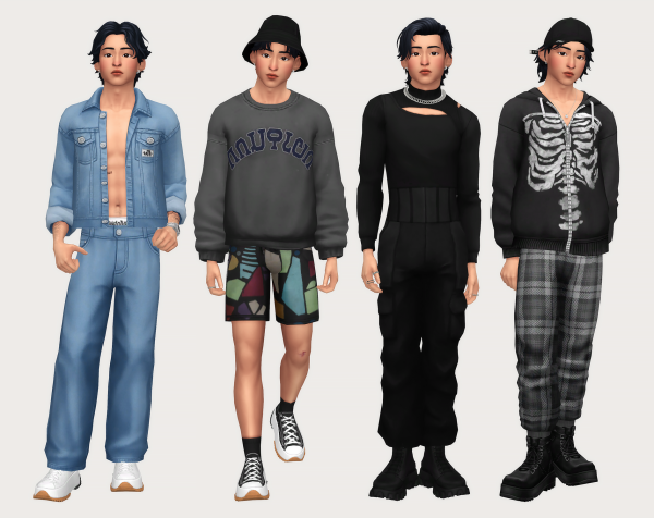 Maxis Match yuhwa's wardrobe by simsfinds - The Sims 4 Custom Content
