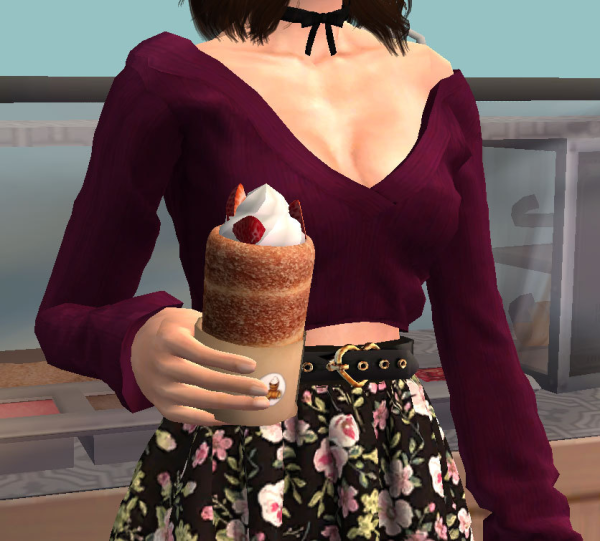 Trdelnik (Chimney Cake) Food Stand for by simsfinds - The Sims 2 Custom Content