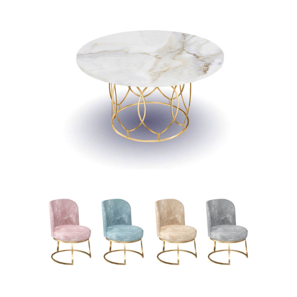 Alisa Kidsroom Desk Chair and Cascading Spring Dining Collection by simsfinds - The Sims 2 Custom Content