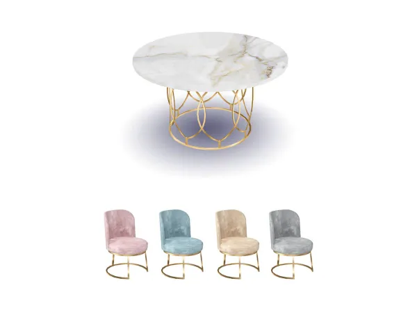 Alisa Kidsroom Desk Chair and Cascading Spring Dining Collection - The Sims 2 Custom Content