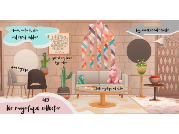 les magnifique a collection of items converted from the base game - The Sims 2 Custom Content