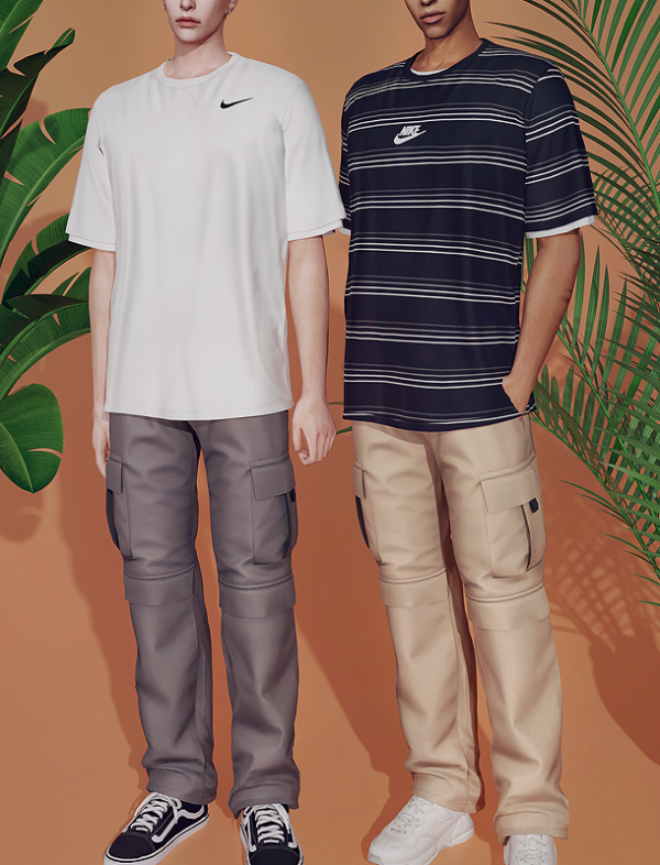 Alpha KK Basic set 06 by simsfinds - The Sims 4 Custom Content