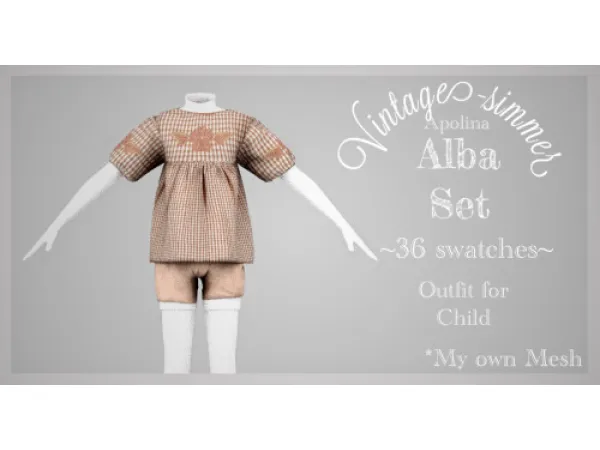 Alpha My Old ccs 5 by simsfinds - The Sims 4 Custom Content