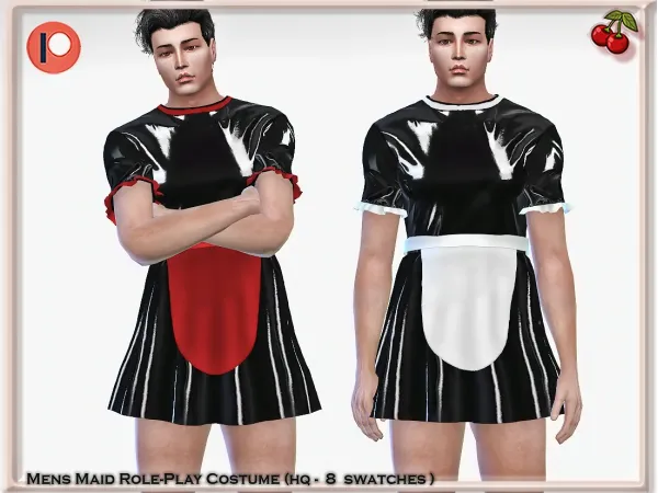 MEN'S ROLE-PLAY MAID DRESS by Harmonia's Secret 🍒
