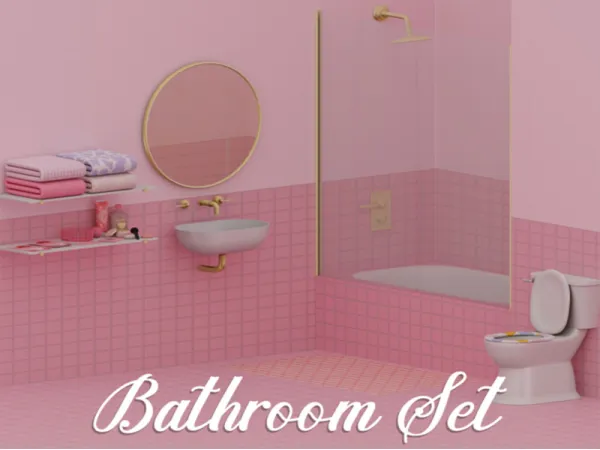 Bathroom Set by mechtasims