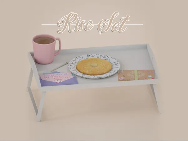 Alpha Rise Set by Mechtasims - The Sims 4 Custom Content