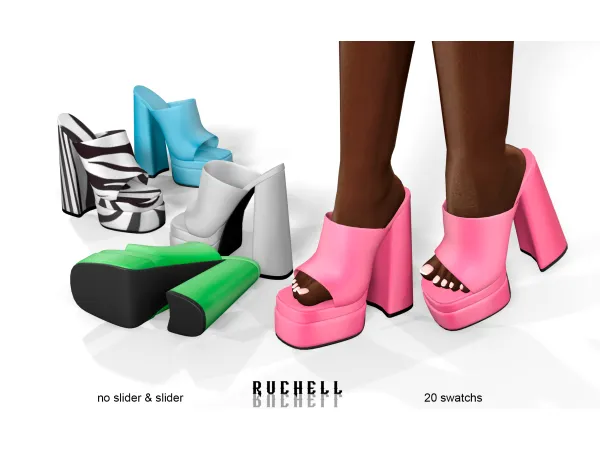 SASHA HEELS // NO SLIDER & SLIDER VERSION