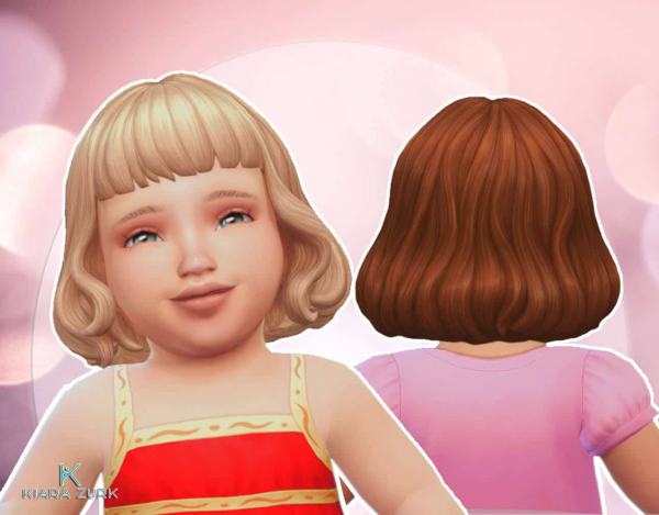 Maxis Match EP09 Curly Short for Infants by simsfinds - The Sims 4 Custom Content