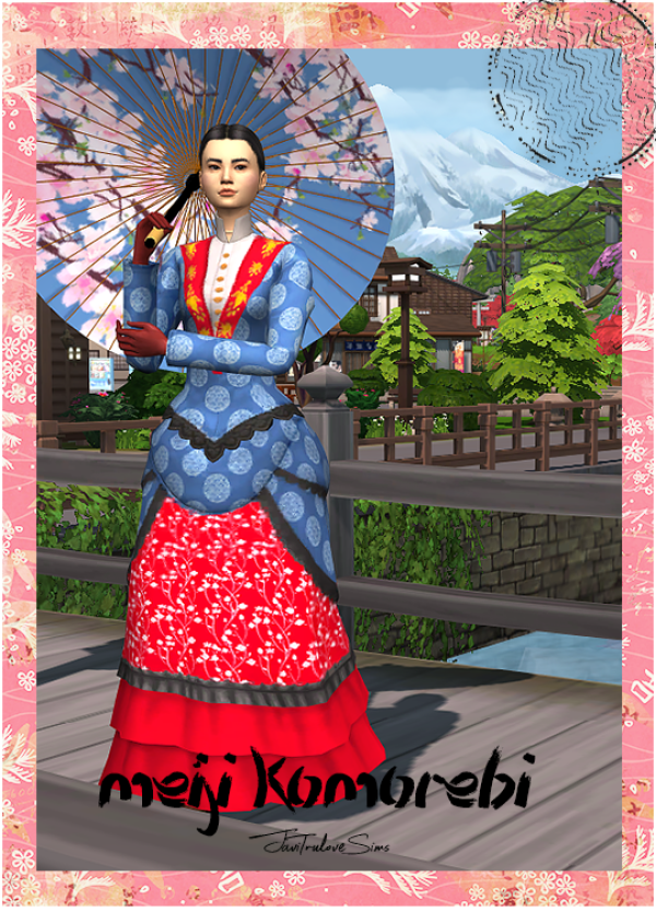 Maxis Match Meiji Komorebi by simsfinds - The Sims 4 Custom Content