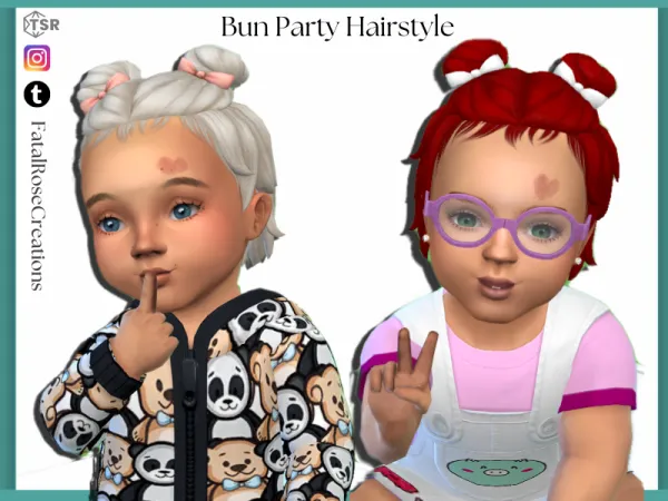 Bun Party Hairstyle