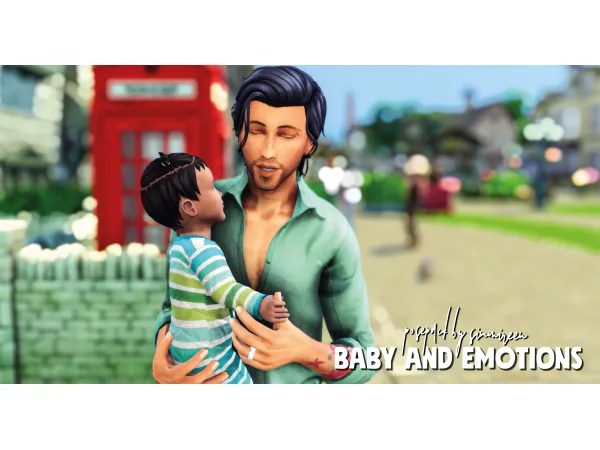 Mix Baby and emotions by simmireen - The Sims 4 Custom Content