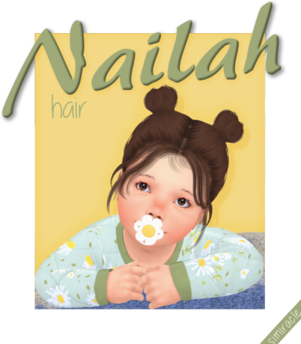 Alpha TsminhSims Nailah Infant Version by simsfinds - The Sims 4 Custom Content