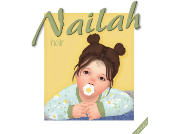 Alpha TsminhSims Nailah Infant Version - The Sims 4 Custom Content