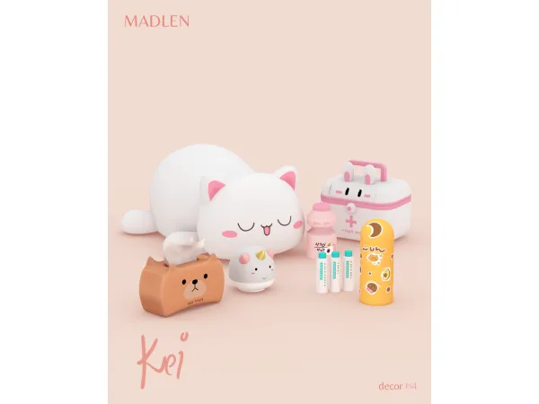 Maxis Match Kei Baby Care Kit - The Sims 4 Custom Content
