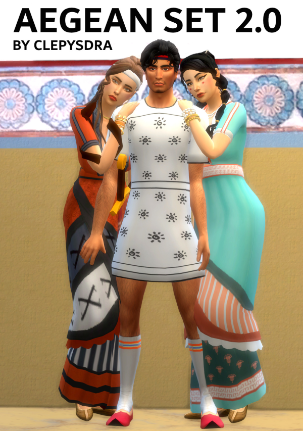 Maxis Match Aegean Set 20 by simsfinds - The Sims 4 Custom Content