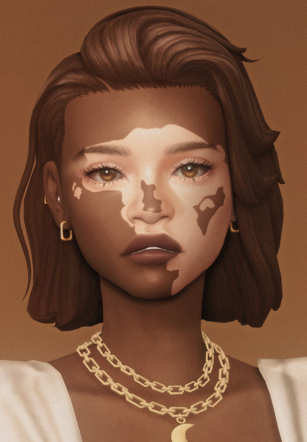 Maxis Match wildflower hair by simsfinds - The Sims 4 Custom Content
