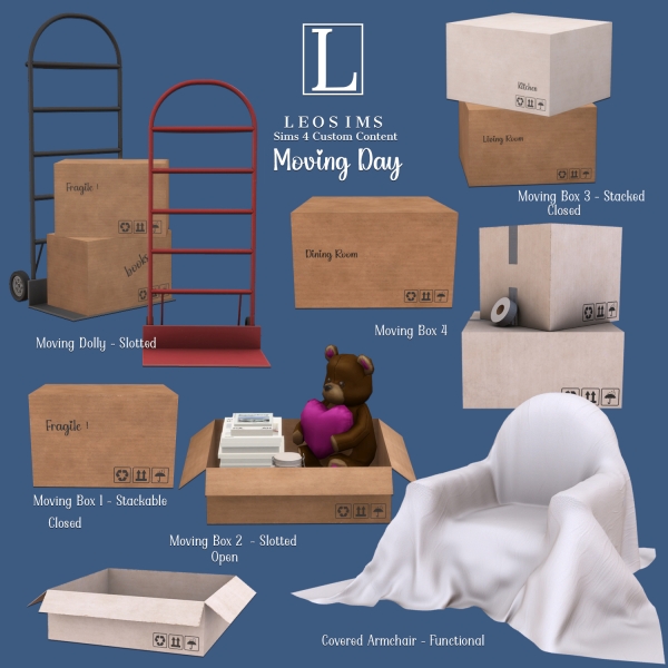 Alpha Moving Day by leosims4cc - The Sims 4 Custom Content